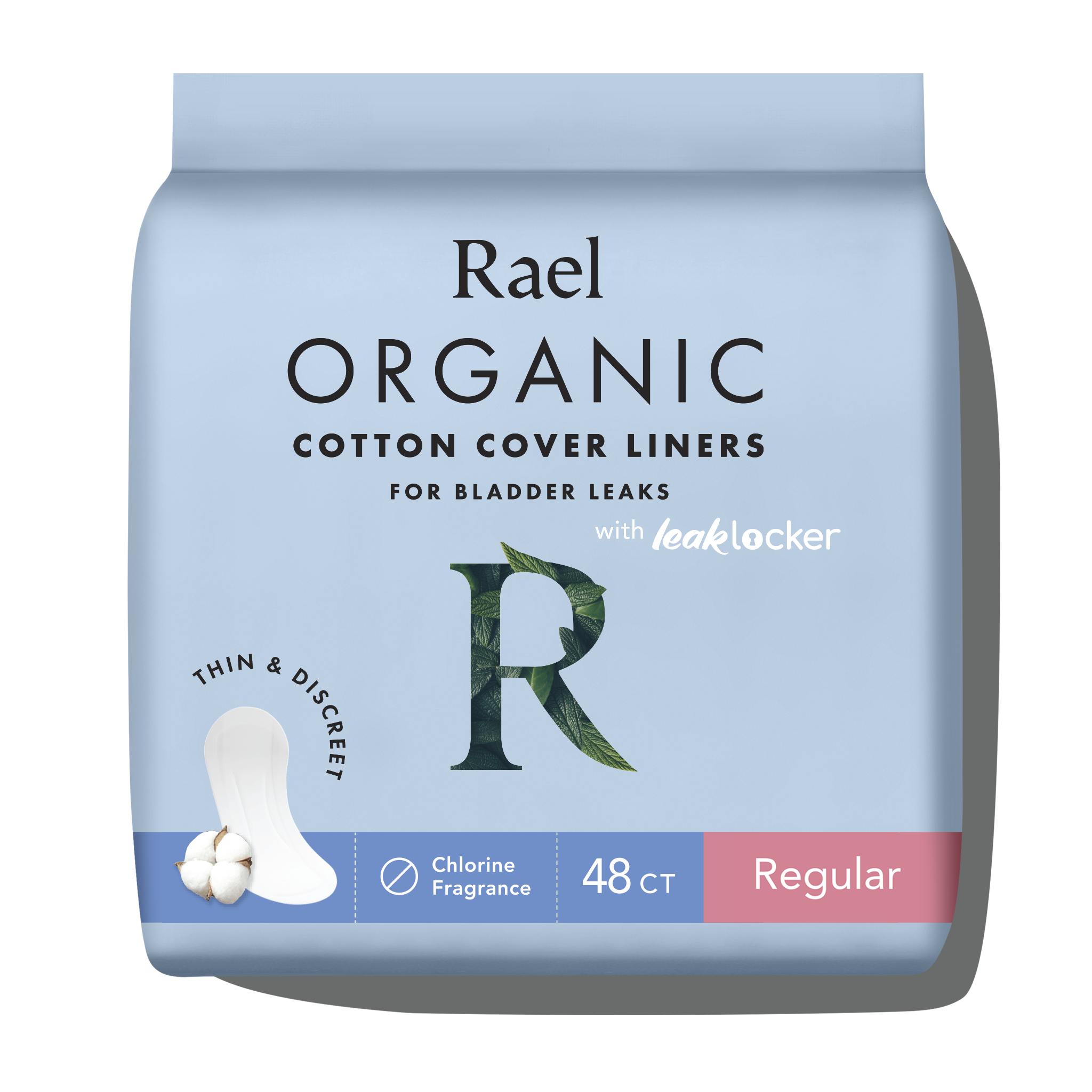 Regular Organic Cotton Cover Incontinence Liners