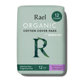 Extra Long Overnight Organic Cotton Cover Pads With Wings