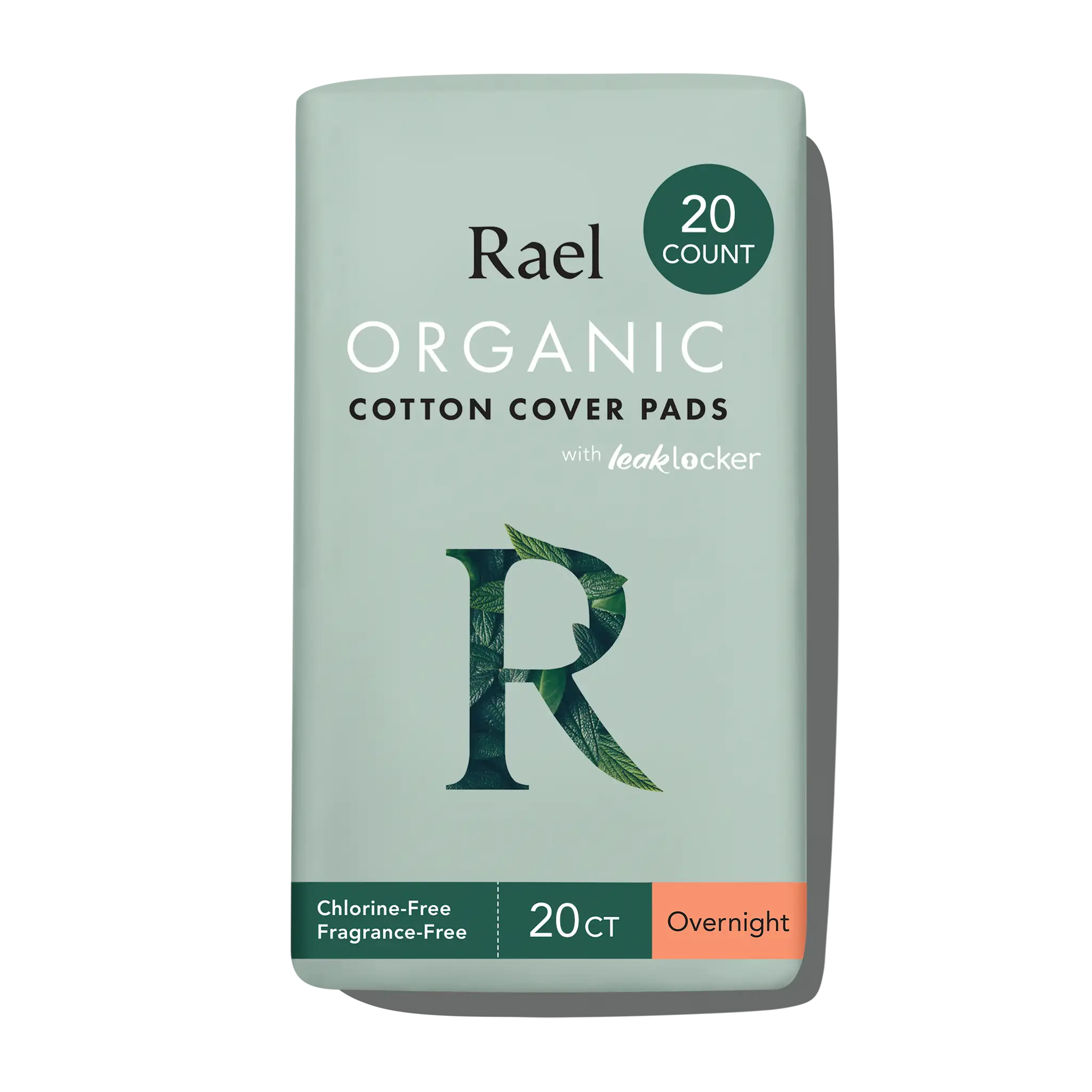 Overnight Organic Cotton Cover Pads With Wings