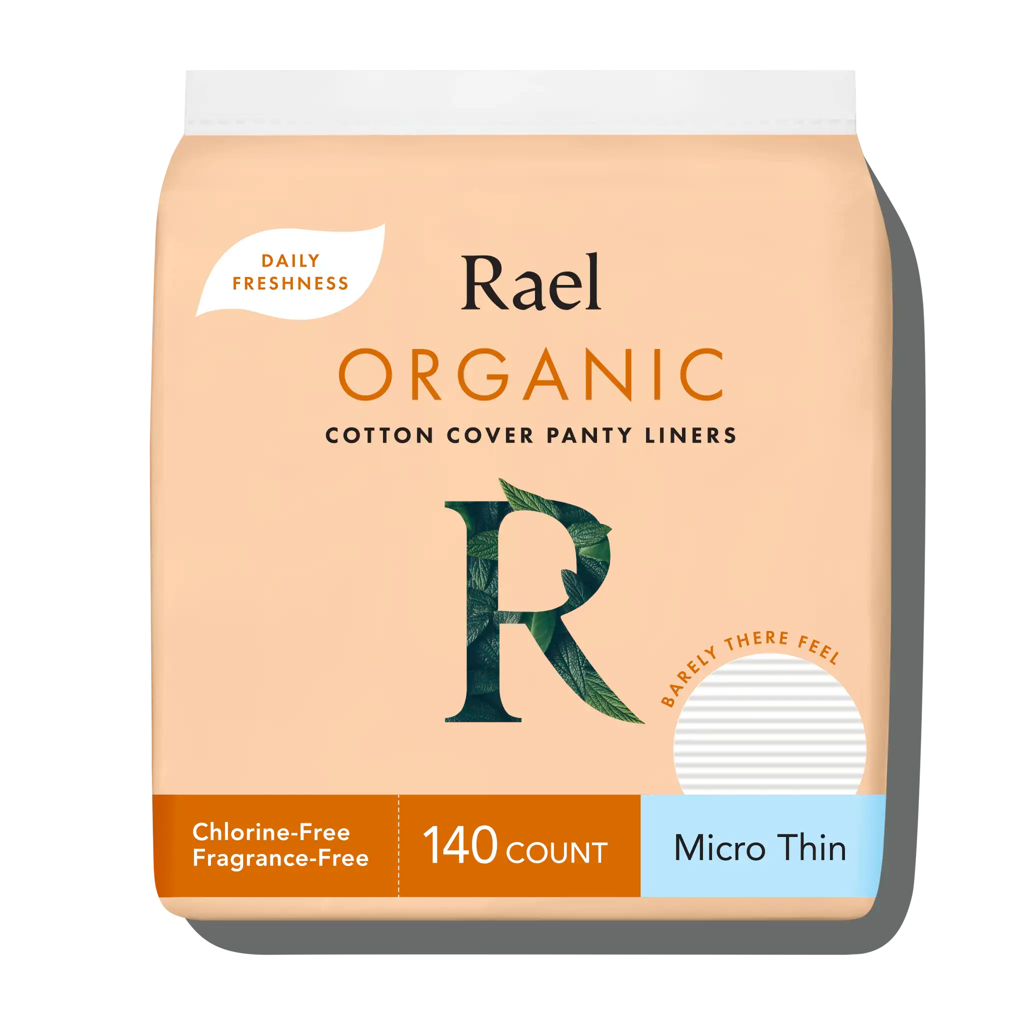 Organic Cotton Cover Micro Thin Panty Liners