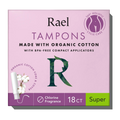 Super Compact Tampons Made With Organic Cotton