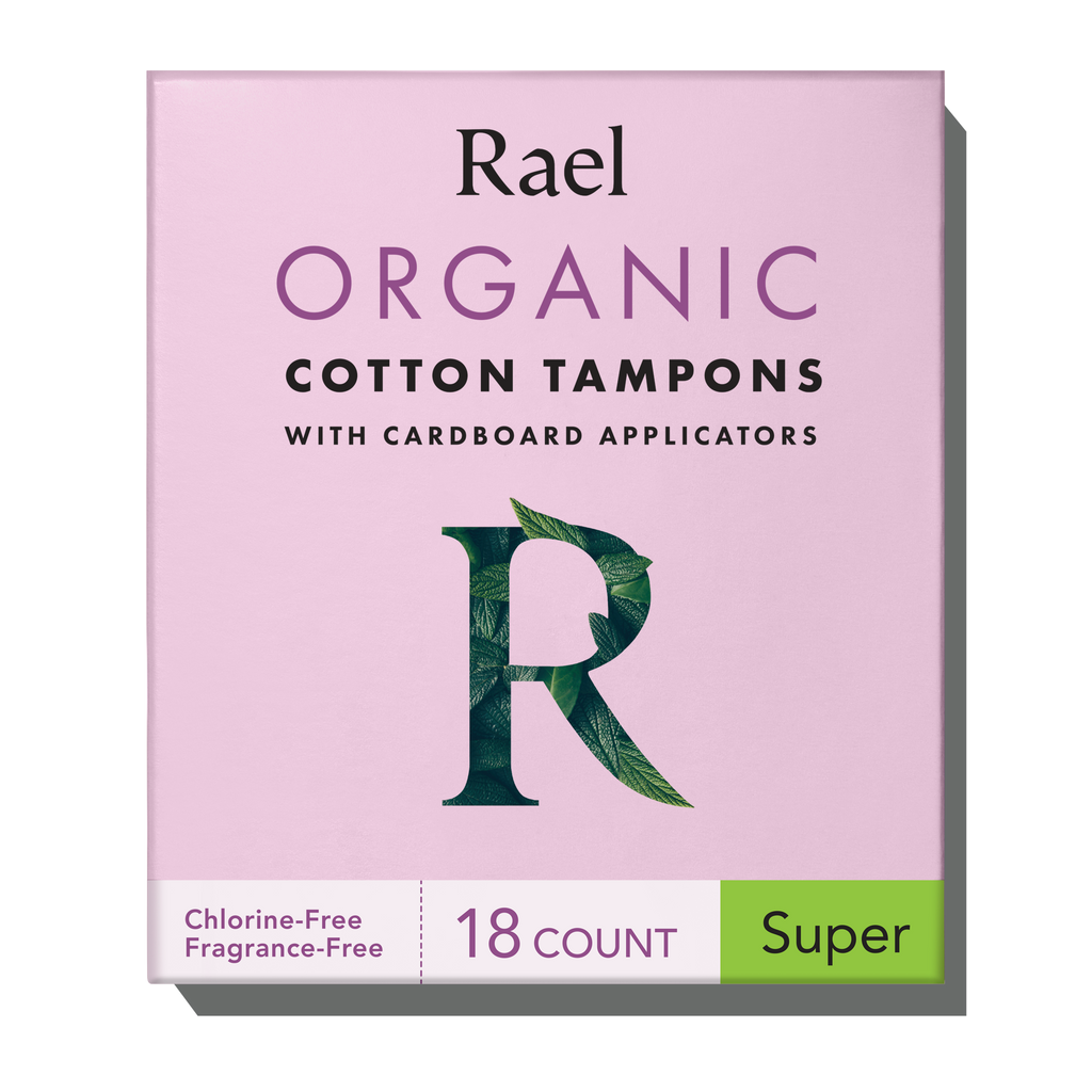 Super Cardboard Applicator Tampons Made With Organic Cotton