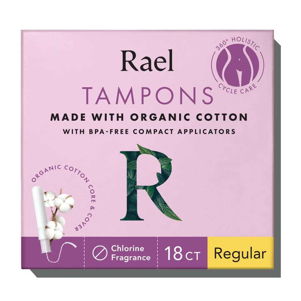 Regular Compact Tampons Made With Organic Cotton