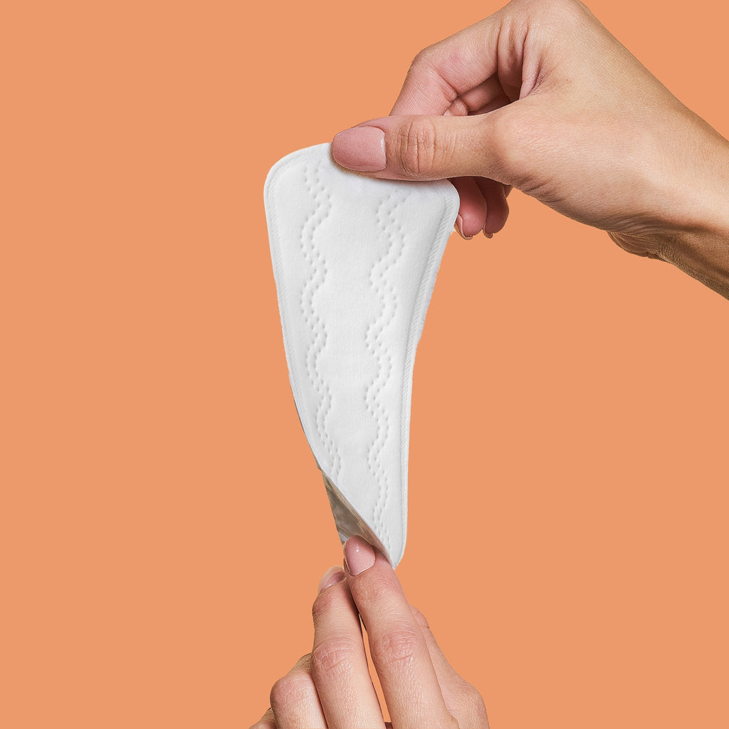 Regular Unscented Panty Liners Made With Organic Cotton