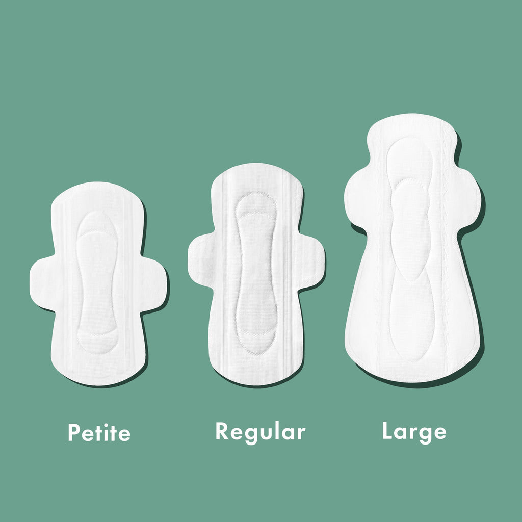 Petite Organic Cotton Cover Pads With Wings