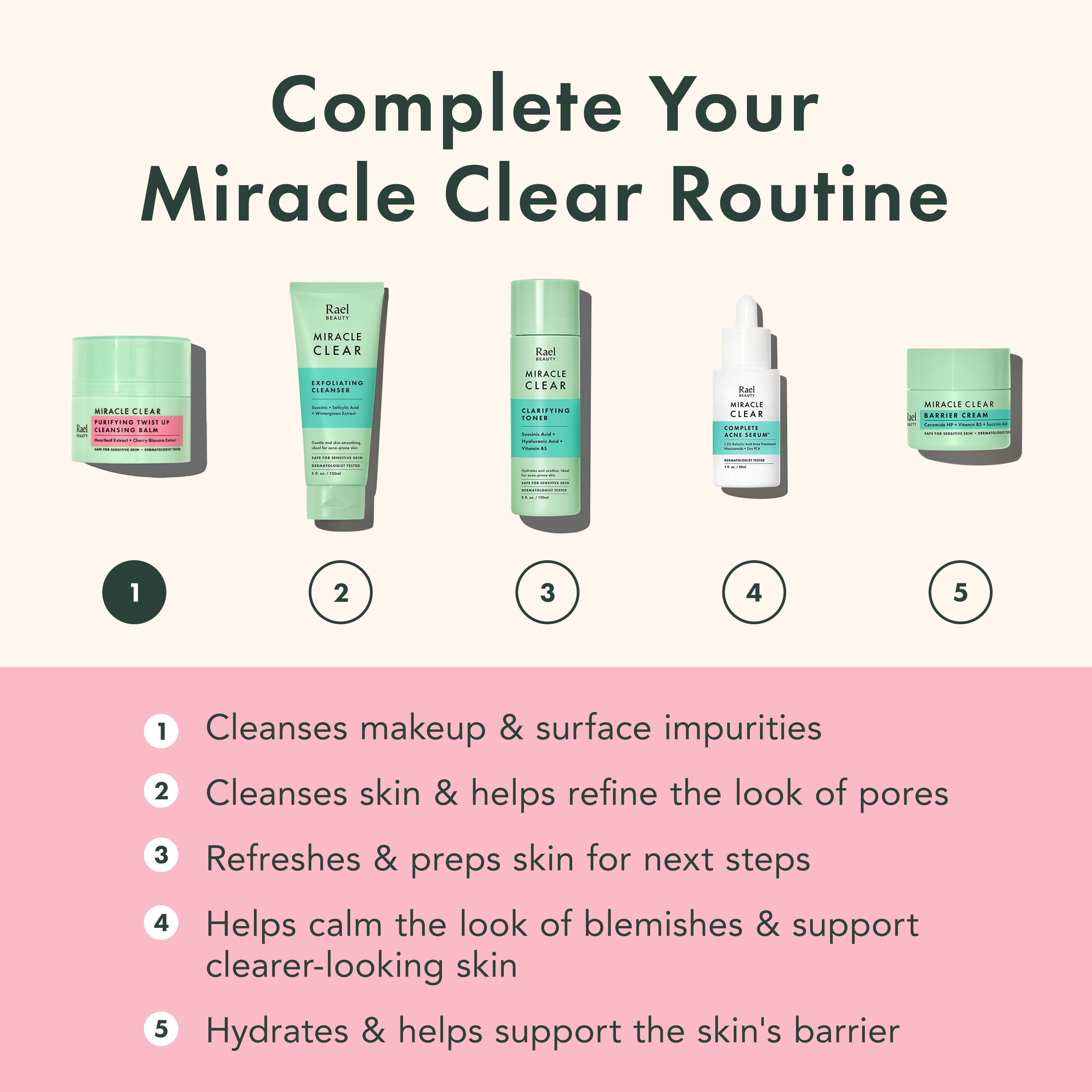 Miracle Clear Purifying Twist Up Cleansing Balm