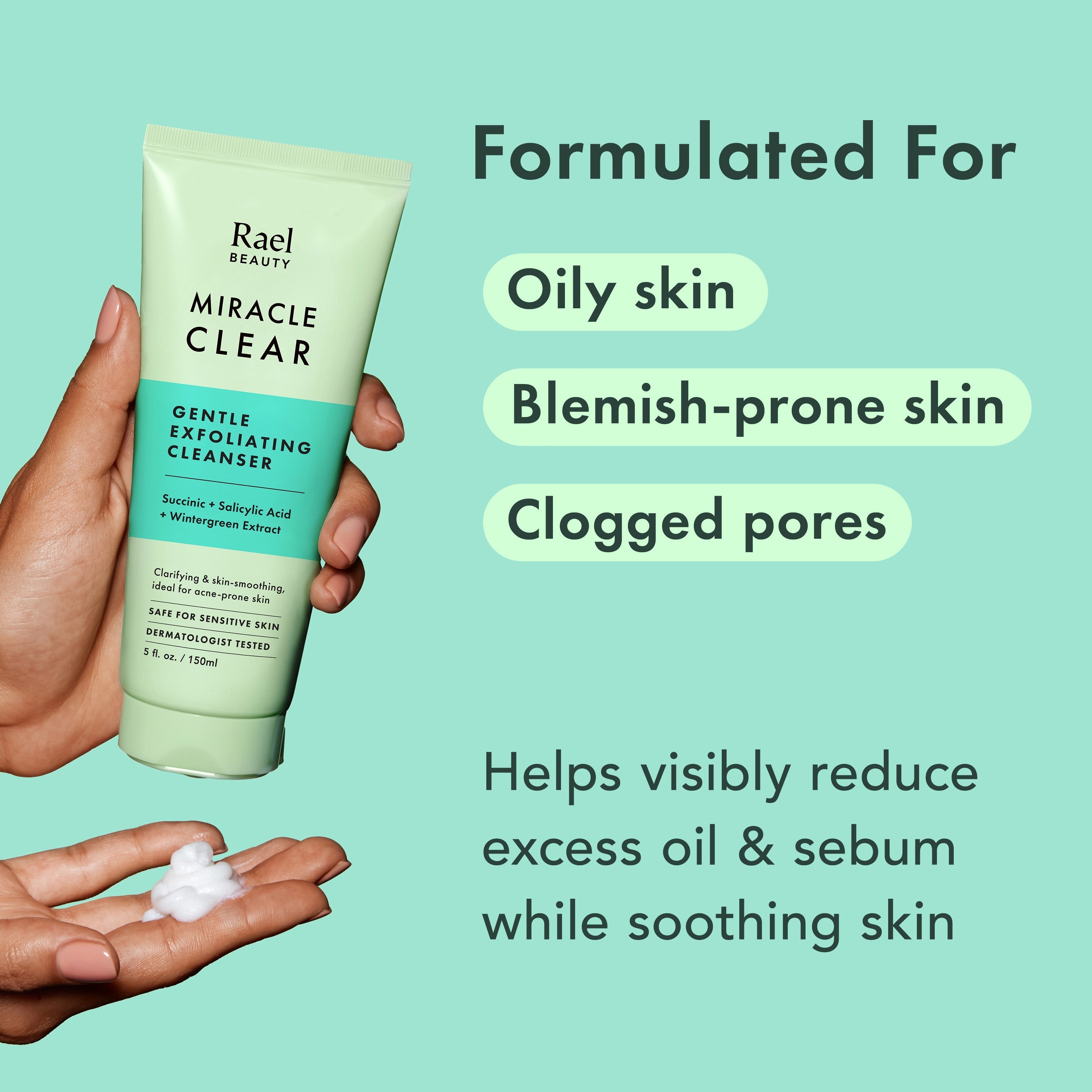 Miracle Clear Gentle Exfoliating Cleanser