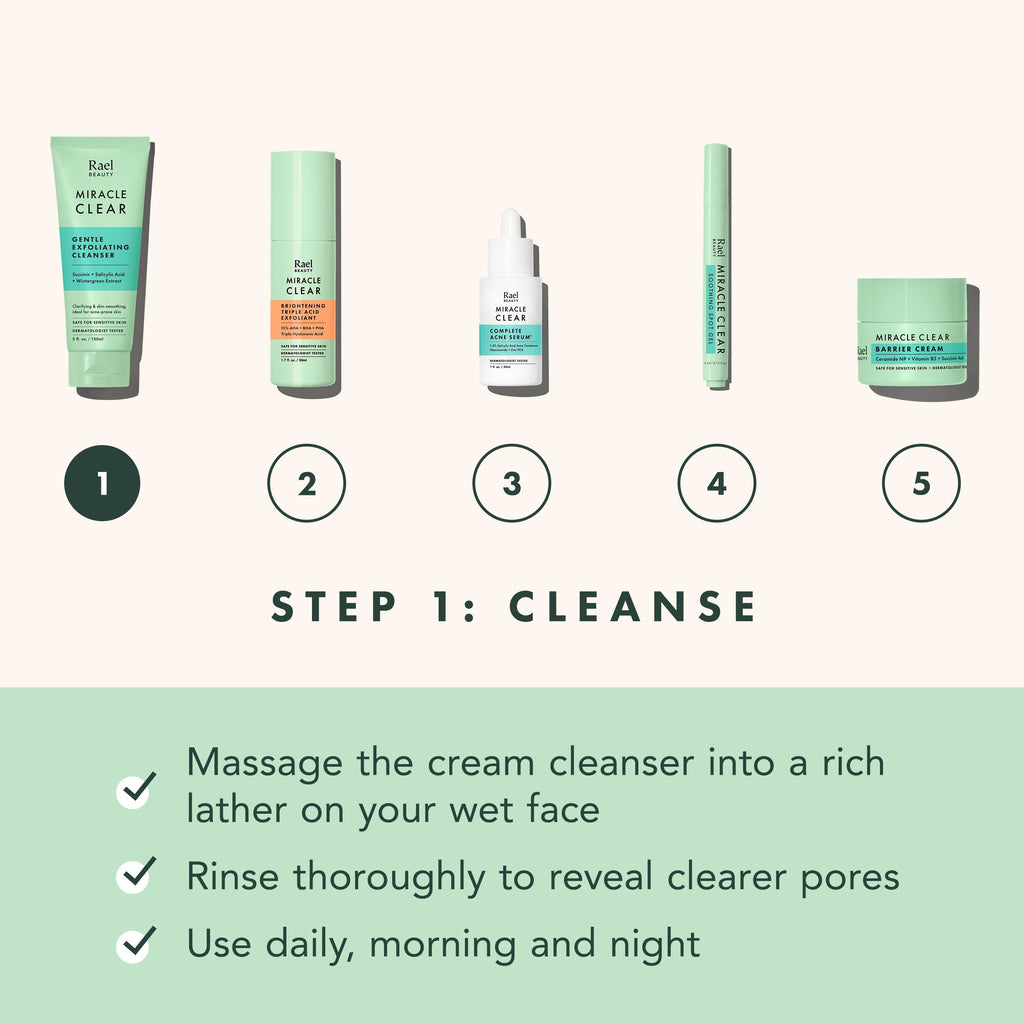 Miracle Clear Gentle Exfoliating Cleanser