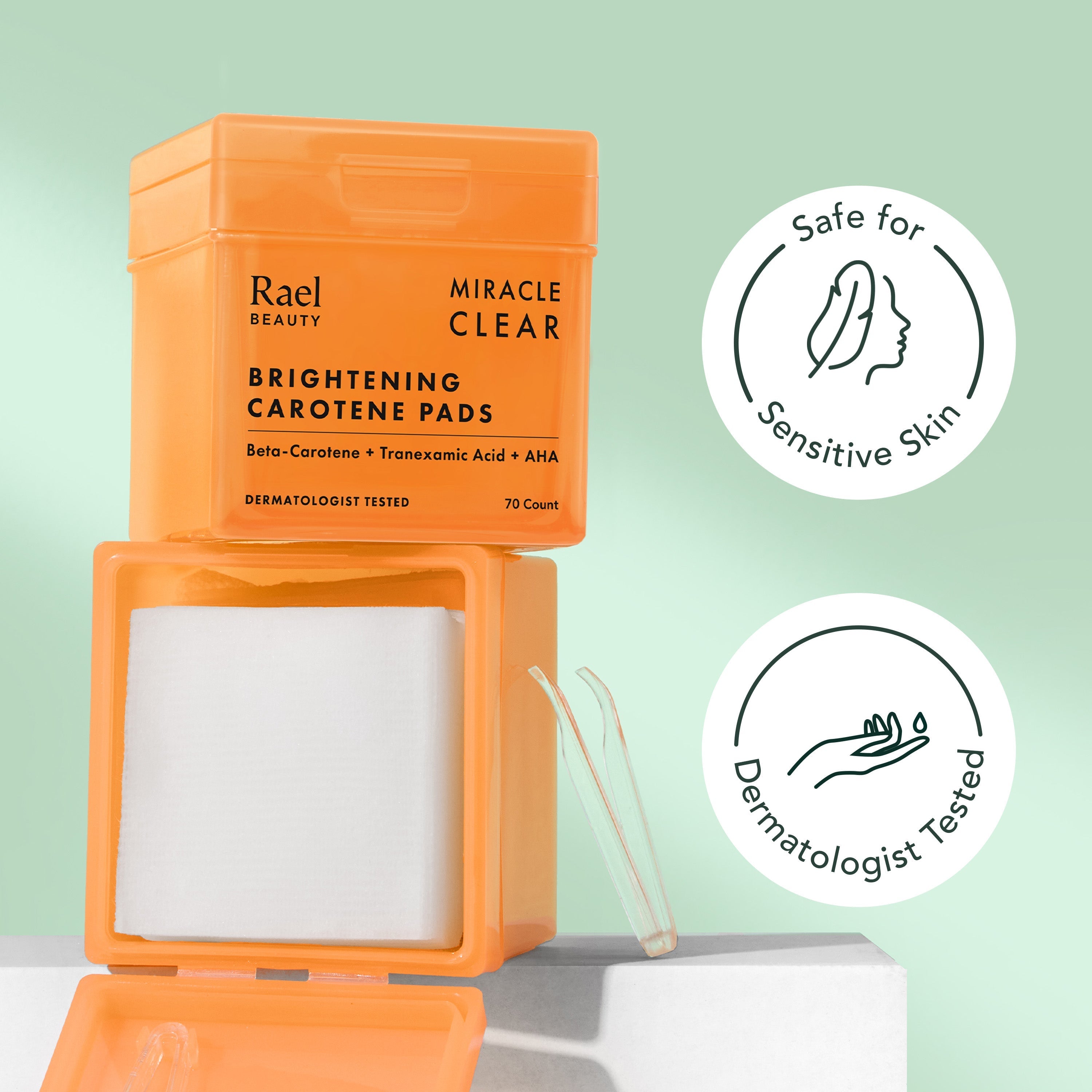 Miracle Clear Brightening Carotene Pads