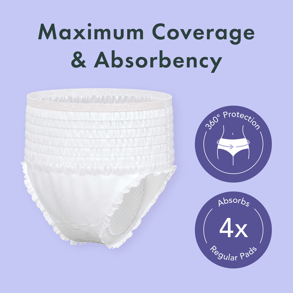 Disposable Period Underwear Made With Organic Cotton