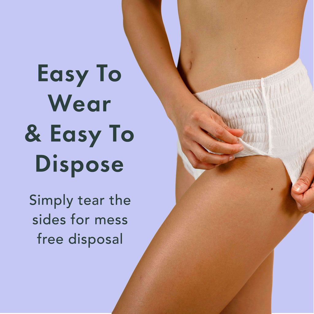 Disposable Period Underwear Made With Organic Cotton