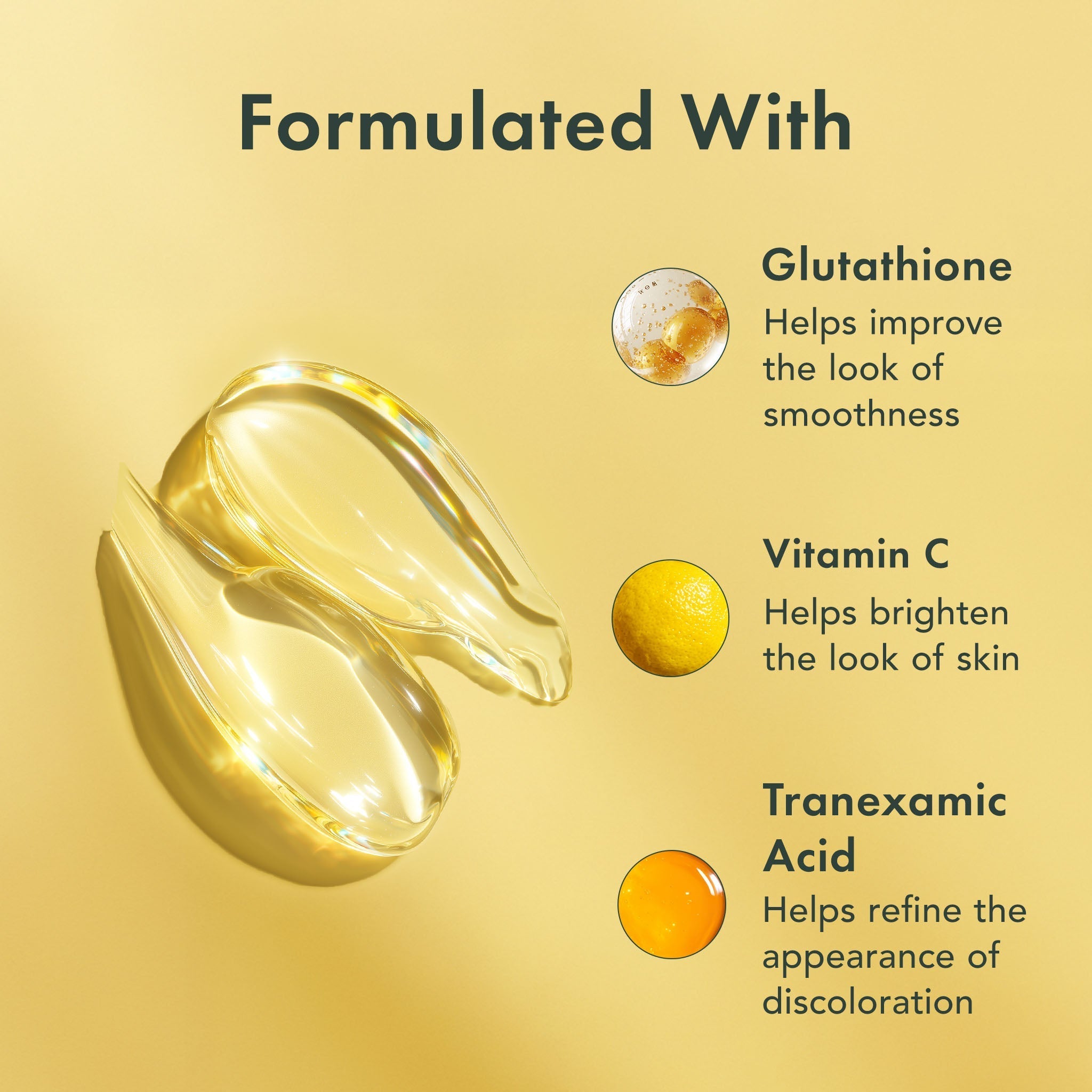 Glutathione + Vita C Hydrogel Mask