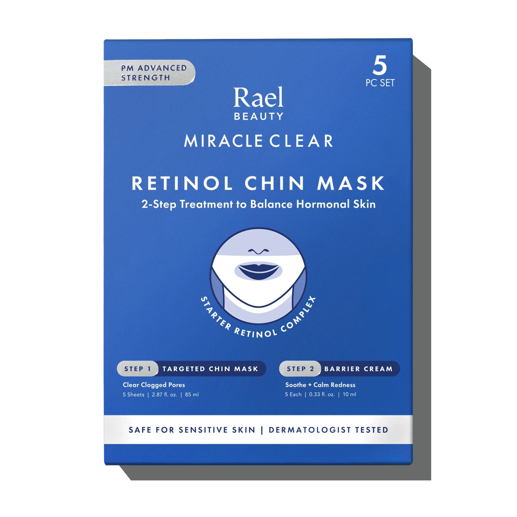 Miracle Clear Retinol Chin Mask 5-Pack Set